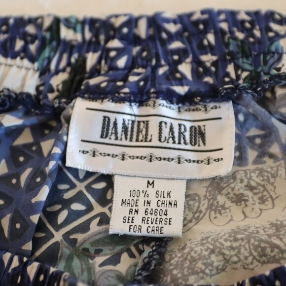 Daniel Caron 100% Silk Shorts Size M - Picture 4 of 10